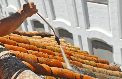 Nettoyage de toitures - Assé-le-Riboul